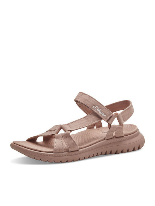 Women's Flat Sandals Anatomic in Pink Color