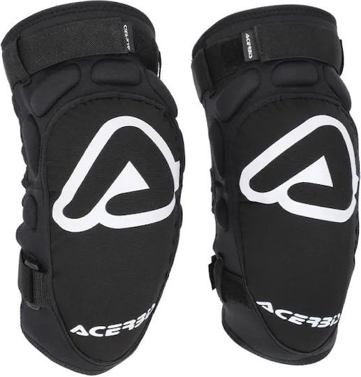 23455.323-επιγoνατιδες X-knee Soft Junior Μαυρο-κοκκινο Acerbis