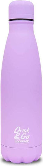 Coolpack Rostfreies Kinder Trinkflasche Thermos Lila 500ml