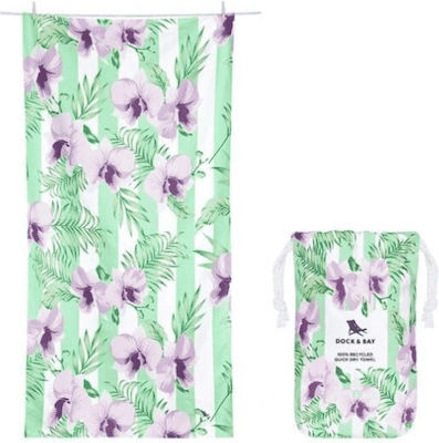 Dock & Bay Quick Dry Botanical Beach Towel 80x160cm.