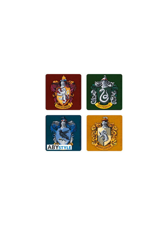 Harry Potter Round Coaster Wooden 4pcs