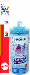 Paihnicolampadă Congelat Disney Frozen Μίνι Κούκλα Snow Color Reveal, Blind Box Mattel