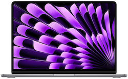 Apple MacBook Air 13" (2024) 13.6" Retina Display (M3-8-Kern/8GB/256GB SSD) Space Gray