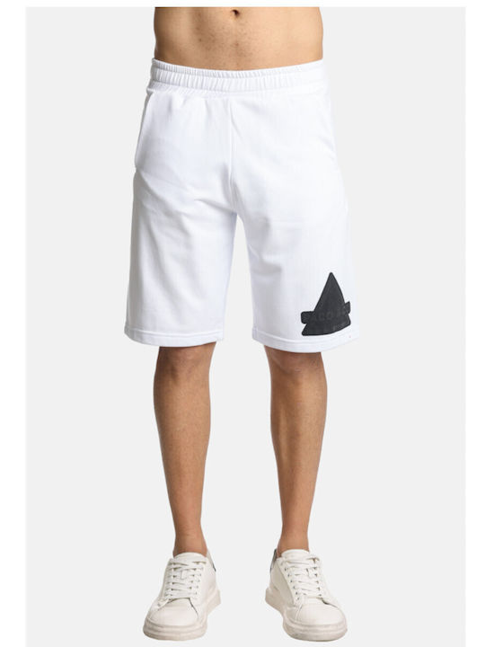 Paco & Co Men's Athletic Shorts White