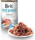 Brit Pate & Meat Wet Food for Puppies in Cans with Meat 800gr