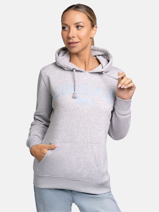 Lonsdale Balnacoil Women's Hooded Sweatshirt Grey/blue