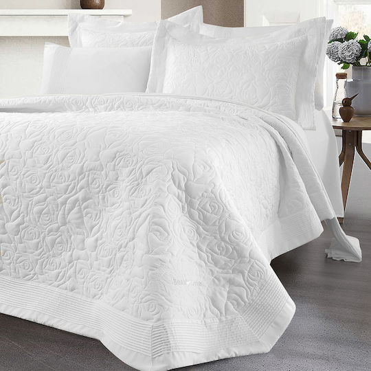 Beauty Home Rose Art 12500 Νυφικό Σετ 7τμχ 230x250cm