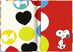 Premium Paper Σημειωματάριο Snoopy Hearts