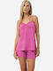 Minerva Summer Women's Pyjama Set Purple