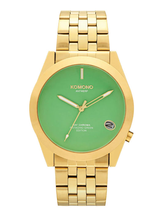 Komono Estate Women's Watch with Gold Metal Bracelet