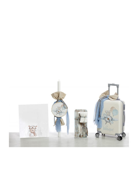 Bellissimo Bear Baptism Set with Bear Subject SKB-2443-1120