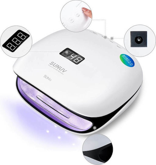 SUN ONE UV 4s Smart 2.0 Nageltrockner UV / LED 48W Weiß