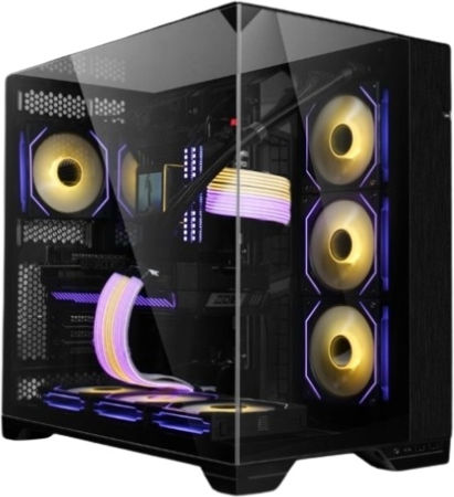 Vengeance Vision-X2 LIAN LI Edition Gaming Desktop PC (Ryzen 5-7600/32GB DDR5/1TB SSD/Radeon RX 7800 XT/No OS)
