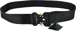 Mcan Curea Militară Neagră 38mm