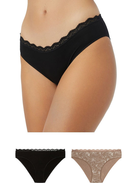 Minerva Fimelle Femei Slip 2Pack fără cusături ...