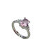 Ring Copper Bo1314 Silver Pink