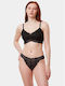 Sloggi Bralette Σουτιέν Μαύρο