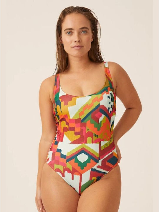 Naturana One-Piece Swimsuit Colorful.