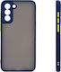 Sonique Color Button Bumper Silicone / Plastic Blue (Galaxy S21)