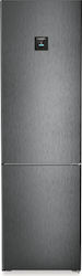 Liebherr Ψυγειοκαταψύκτης 361lt NoFrost BlackSteel Plus BioFresh