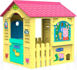 Peppa Pig Kunststoff Kinder Spielhaus Garten 84x103x104cm