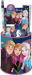 Frozen District Kids Stationery Set with Pencil, Sharpener, Eraser, Notepad, Ruler and Pencil Holder