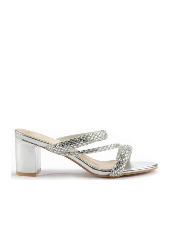 Fshoes Sandalen Silber