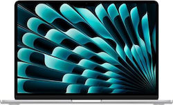 Apple MacBook Air 13" (2024) 13.6" Retina Display (M3-8-core/8GB/256GB SSD) Silver (US Keyboard)