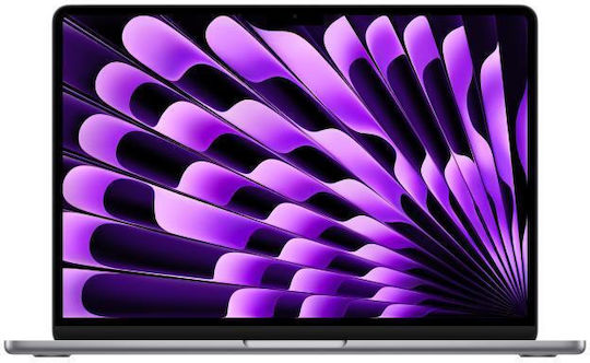 Apple MacBook Air 13" (2024) 13.6" Retina Display (M3-8-Core/8GB/512GB SSD/10-Core GPU) with 35W Charger (Dual Port) Space Gray (English US Keyboard)
