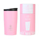 Estia Travel Mug Save The Aegean Recyclable Thermos Stainless Steel BPA Free 350ml Blossom Rose