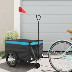 Vidaxl Anhänger Fahrradzubehör Schwarze Blaue 30 Kilo Eisen
