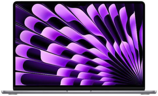Apple MacBook Air 15" 2024 15.3" IPS Retina Display M3 8-Core 16GB 512GB SSD 10-Core GPU with Charger 35W Dual Port Space Gray US Keyboard
