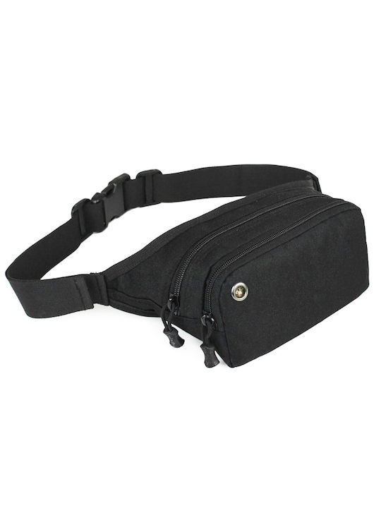 Cardinal Leather Waist Bag Black