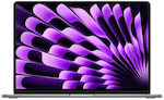Apple MacBook Air 15" (2024) 15.3" Retina Display (M3-8-core/8GB/256GB SSD) Space Gray (US Keyboard)