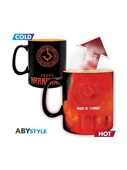 Abysse Heat Change Mug Red 460ml