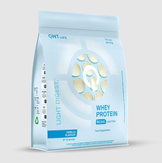 QNT Light Digest Whey Protein Molke Glutenfrei mit Geschmack Vanille 500gr