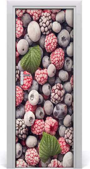 Autocolant Decorativ Ușa Frozen Fruits 1buc 75x205buc Tulup