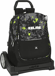 Kelme School Bag Trolley in Black color L32 x W16 x H44cm