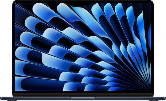 Apple MacBook Air 15" (2024) 15.3" IPS Retina Display (M3-8-Core/8GB/512GB SSD/10-Core GPU) με Φορτιστή 35W (Dual Port) Midnight (US Keyboard)