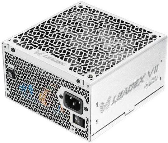 Super Flower Leadex VII XG 1000W Бял Компютърно захранване Пълен модул 80 Plus Gold