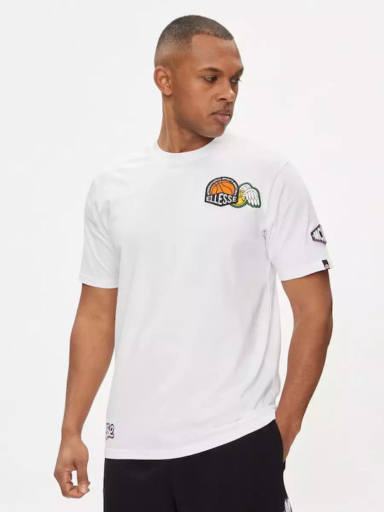 Ellesse Мъжко Тениска с Къс Ръкав White