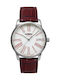 Zeppelin Damen Uhr mit Rot Lederarmband