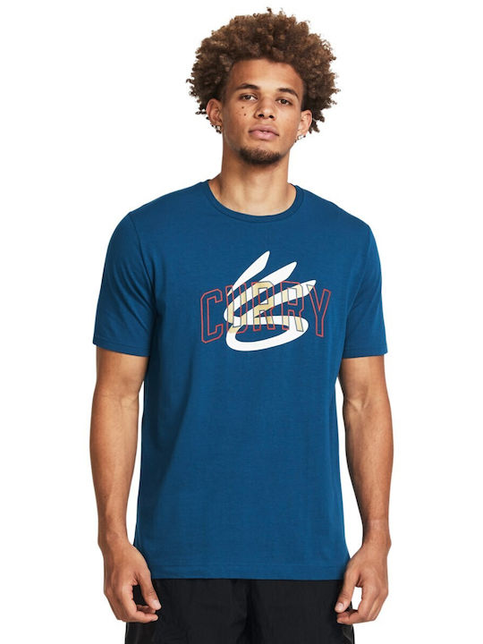 Under Armour Curry Champ T-shirt Μπλε