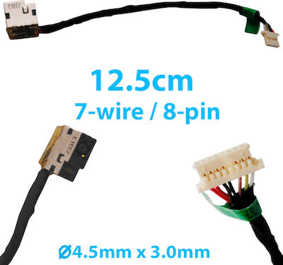 Dc Power Jack Laptop Hp 240 G3 246 250 G4 250 255 G5 Pavilion 15-ac Envy M6-p Chromebook 11 G4 Stream 11-d 12.5cm 799736-s57