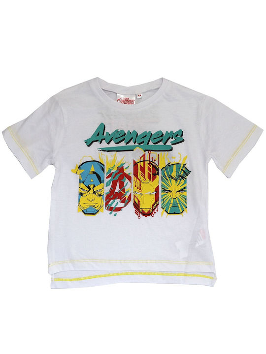 Marvel Kids Blouse Short Sleeve White