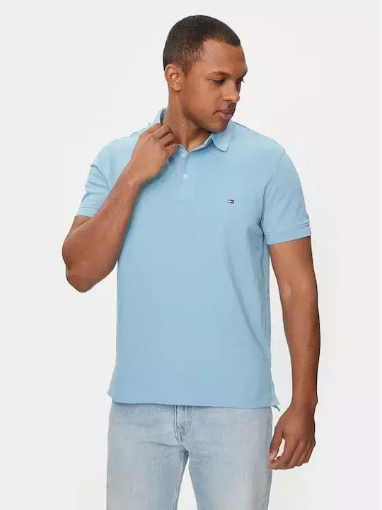 Tommy Hilfiger 1985 Polo Μπλούζα Κοντομάνικη Σιέλ