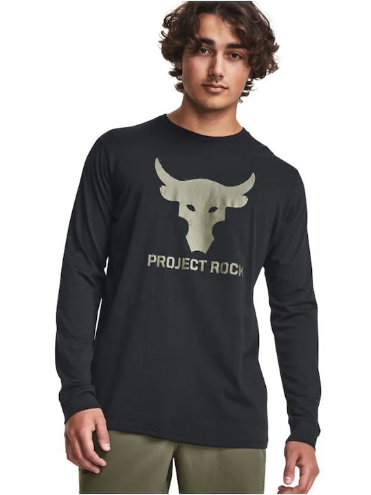 Under Armour Rock Ανδρικό T-shirt Κοντομάνικο Μαύρο