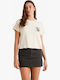 Coral Garderner Γυναικείο T-shirt White Cap