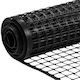 Grasher 101952 Plasă de Balustradă Negru 1x50m