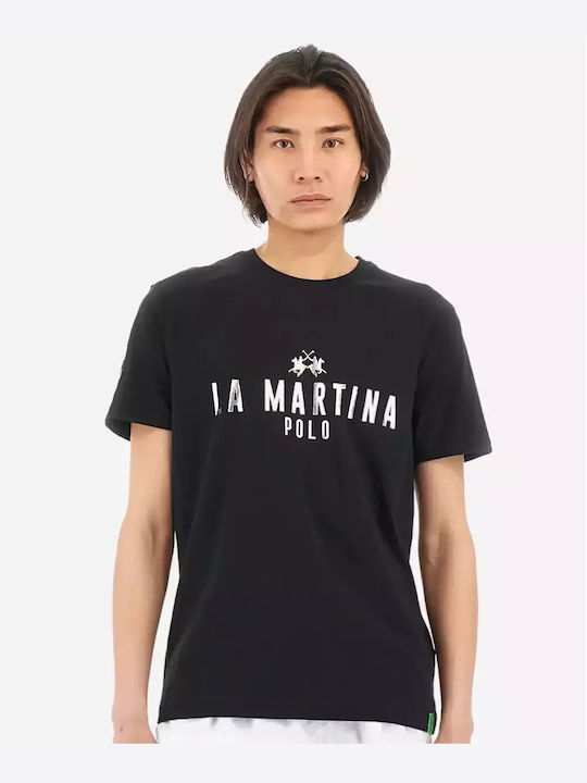 La Martina T-shirt Bărbătesc cu Mânecă Scurtă B...